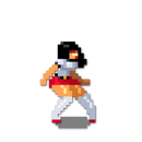 2D Environment - Kyoshi Pixel Character