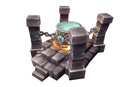 RTS Human Buildings - Low Poly Hand Painted