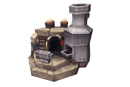 RTS Orc Buildings - Low Poly Hand Painted