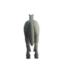 Character - Base Mesh Horse - Low Poly 3D Model