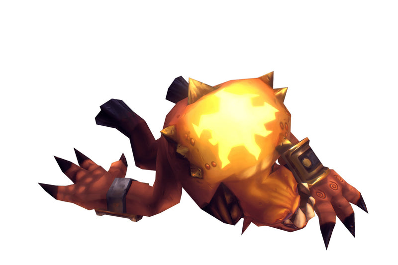 Demon Living Bomb - Low Poly Hand Painted