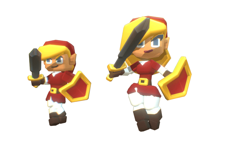 Elf Hero Character - Proto Series