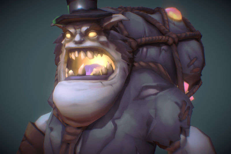 Ghoul Boss - Low Poly Hand Painted