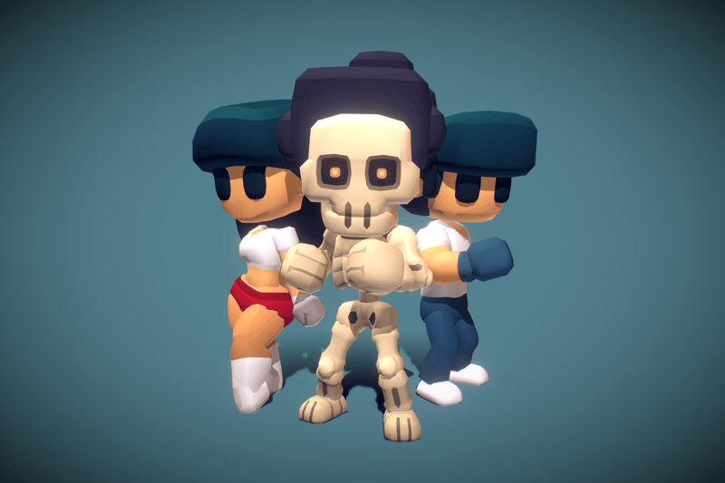 Character - Low Poly Generic Characters - Proto Series