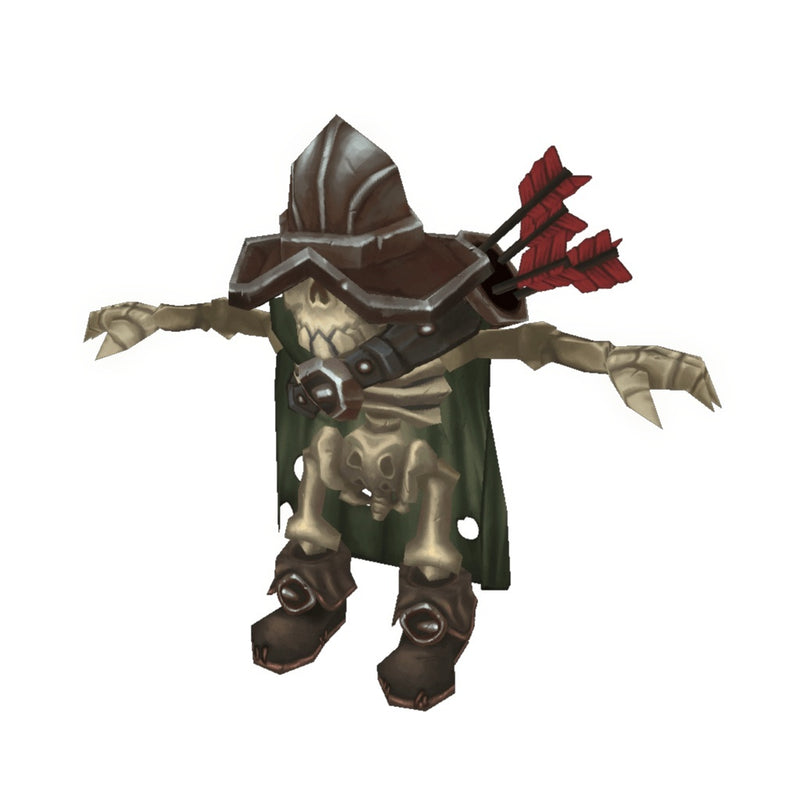 Character - Low Poly Skeleton Archer