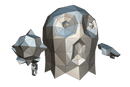 Micro Ghost Hubert - Faceted Style