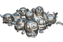 Character - Micro Monster Set - Faceted Style