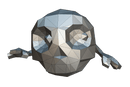 Micro Skeleton Tom - Faceted Style