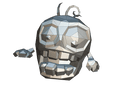 Micro Zombie Brian - Faceted Style