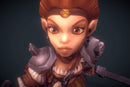 Mini Barbarian Girl Sonja