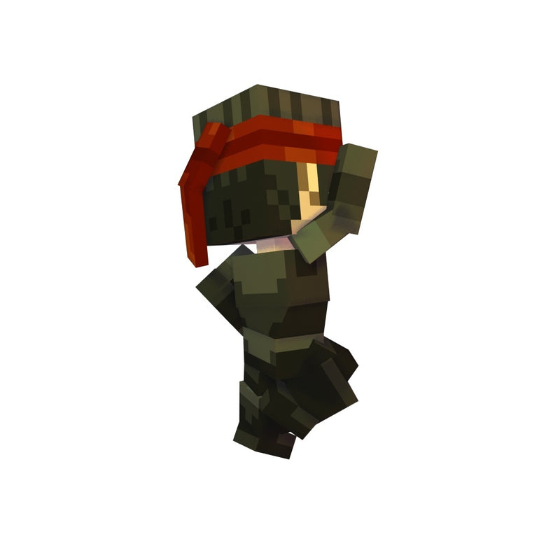 Character - Pixel Man - Low Poly 3D Model