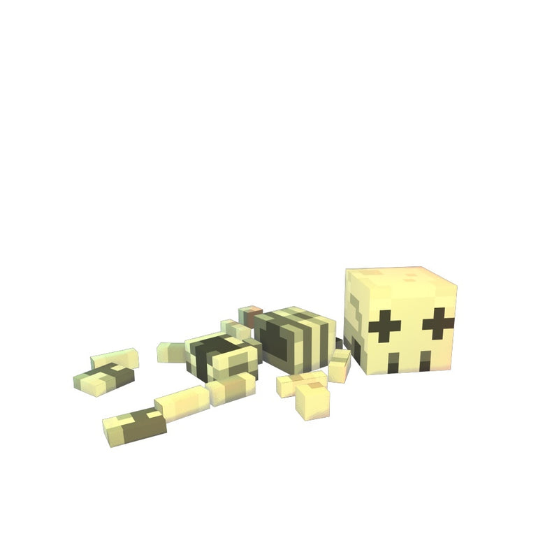 Character - Pixel Skeleton  - Low Poly 3D Model