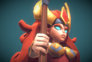 Valkyrie Kara - Toon Hand Painted