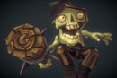 Zombie Crew Bundle - Low Poly Hand Painted