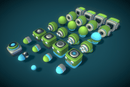 Cube World Tower Defense Cube - Proto Series