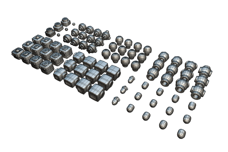 Cube World Tower Defense Cube - Proto Series