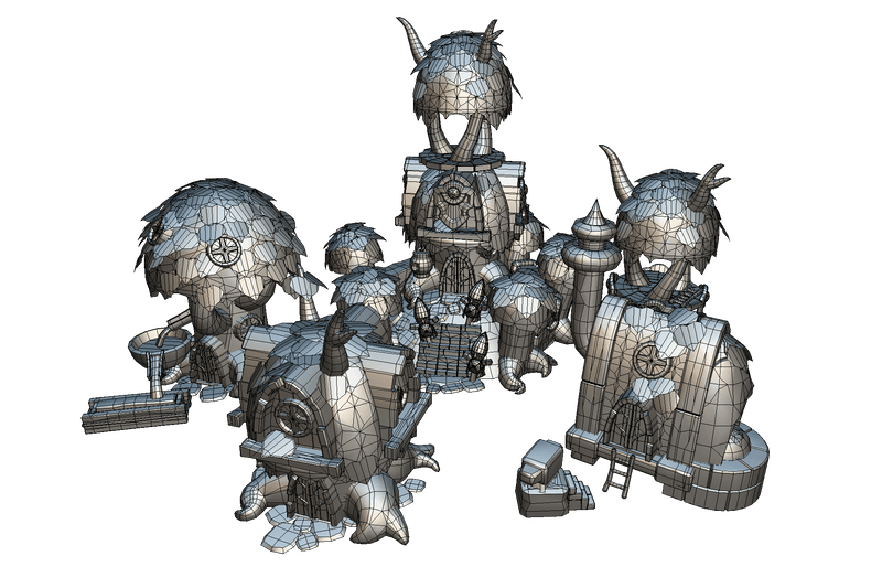Elf RTS Building Set - Proto Series