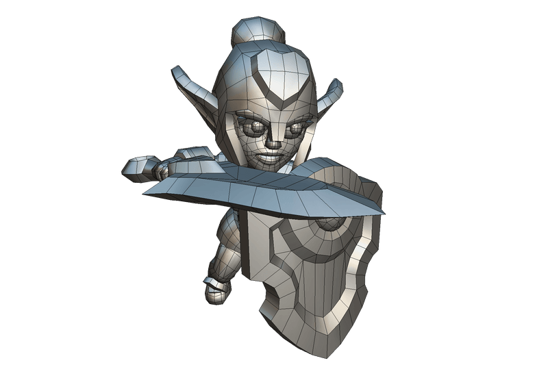 Elven Warrior - Proto Series