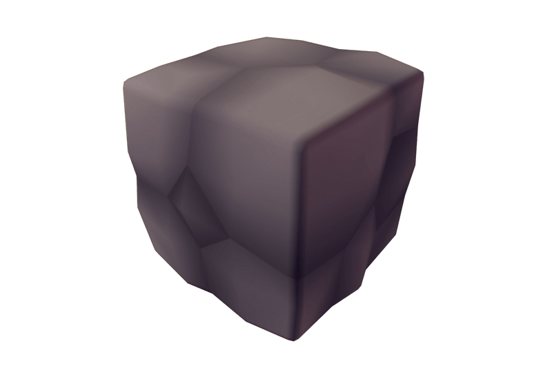 Cube World Rock Block - Proto Series