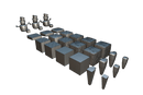 Cube World Snow & Ice Blocks - Proto Series
