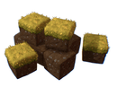 Environments - Dirt & Grass Block - PBR Handpainted Series