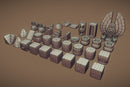 Sandstone Cube Set - PBR Hand Painted Series