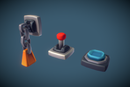 Cube World Switch & Lever - Proto Series