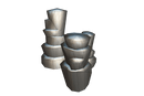 Low Poly Rock Formation 02