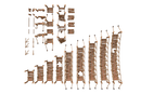 Rope Bridge Set - Low Poly