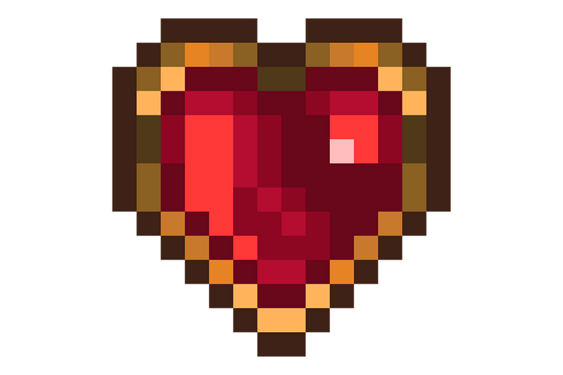 Textures - 2D Pixel Heart
