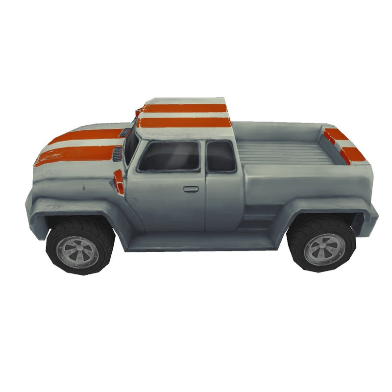 Vehicles  - Low Poly Pickup Truck 03