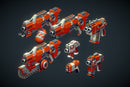 Low Poly Gun Set 01