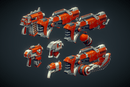 Low Poly Gun Set 01