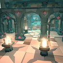 Buildings - Ancient Palace Set - Faceted Style