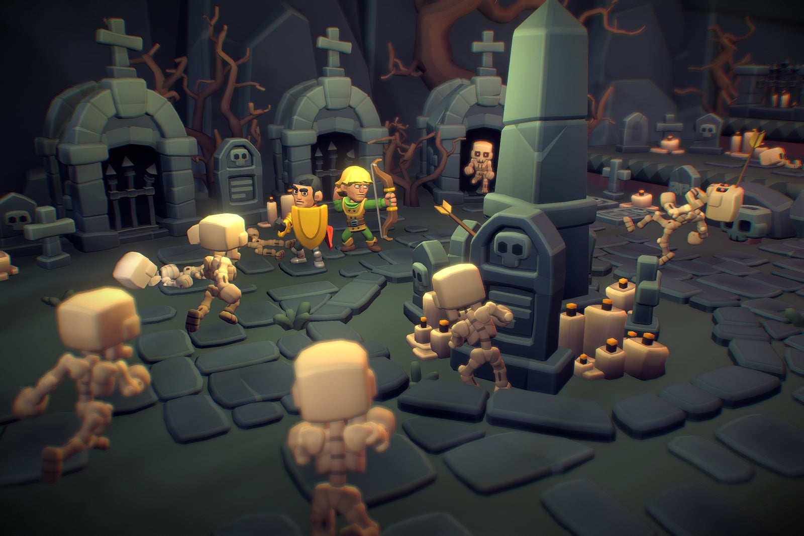 Cemetery & Crypt Theme Set - Proto Series