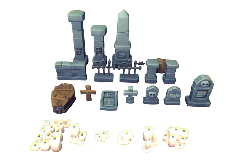 Cemetery & Crypt Theme Set - Proto Series
