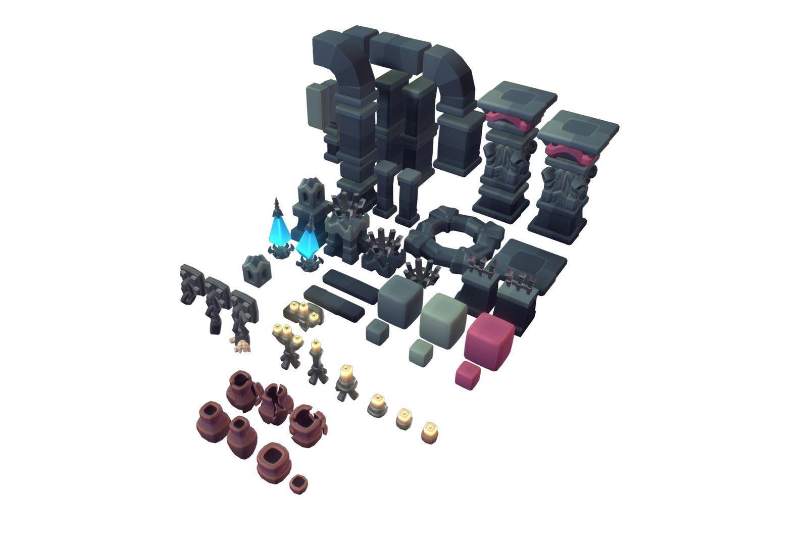 Cemetery & Crypt Theme Set - Proto Series