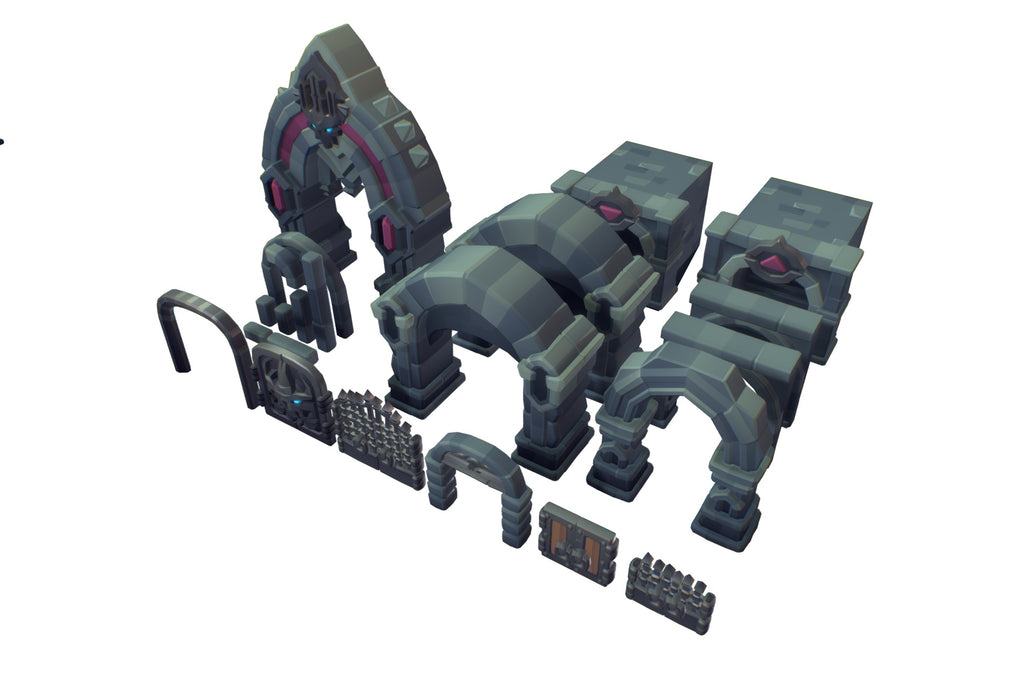 Cemetery & Crypt Theme Set - Proto Series