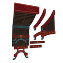 Buildings - Chinese Dojo Interior - Low Poly 3D Model