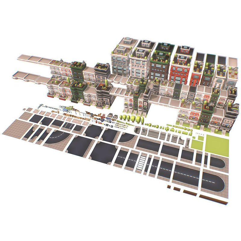 Buildings - City Set - Smashy Craft Series
