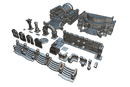 Dungeon Starter Set - Low Poly Modular