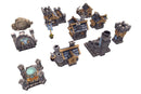 RTS Human Buildings - Low Poly Hand Painted