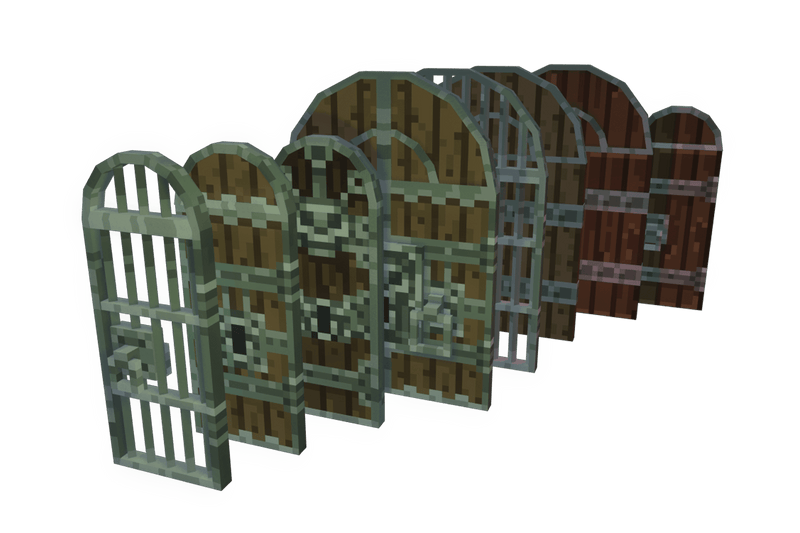Buildings - Pixel Door Set