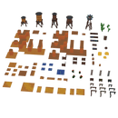 Buildings - Western Pixel Town  - Low Poly 3D Model