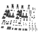 Buildings - Western Pixel Town  - Low Poly 3D Model