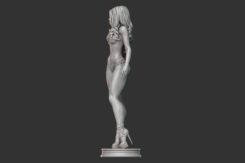 Character - Aleysha - 3d Printable Figurine