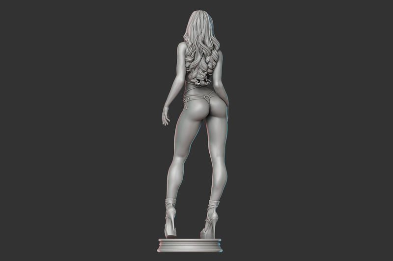 Character - Aleysha - 3d Printable Figurine