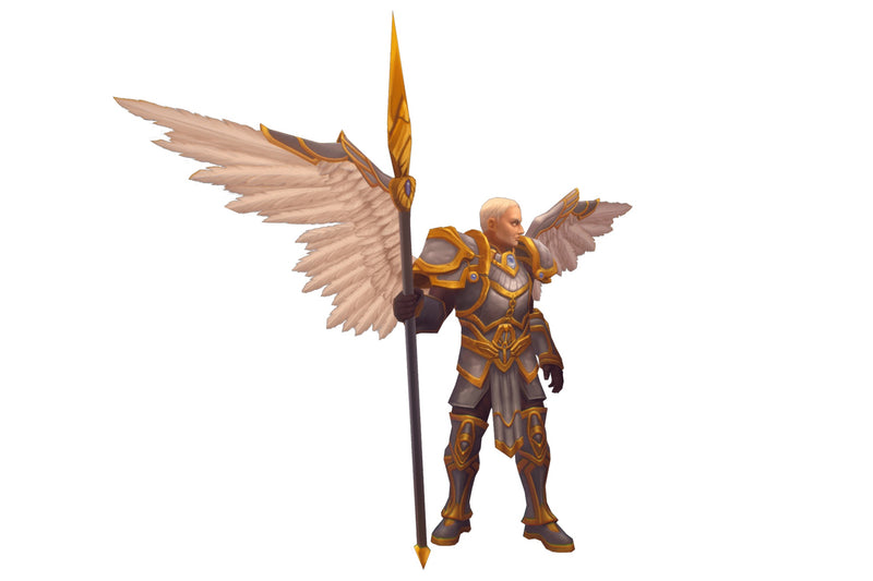 male warrior angel