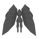 Character - Angelic Warrior Female - Low Poly 3D Model
