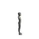 Character - Base Mesh Kid - Low Poly 3D Model